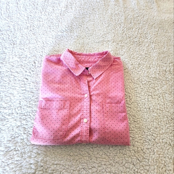 Boy's medium Tommy Hilfiger pink button up shirt - Picture 10 of 10